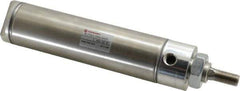 Norgren - 4" Stroke x 1-1/2" Bore Double Acting Air Cylinder - 1/8 Port, 7/16-20 Rod Thread - All Tool & Supply