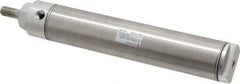 Norgren - 6" Stroke x 1-1/2" Bore Double Acting Air Cylinder - 1/8 Port, 7/16-20 Rod Thread - All Tool & Supply