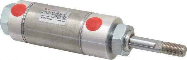 Norgren - 1" Stroke x 1-1/2" Bore Double Acting Air Cylinder - 1/8 Port, 7/16-20 Rod Thread - All Tool & Supply