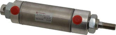 Norgren - 2" Stroke x 1-1/2" Bore Double Acting Air Cylinder - 1/8 Port, 7/16-20 Rod Thread - All Tool & Supply