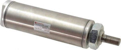 Norgren - 2" Stroke x 1-3/4" Bore Single Acting Air Cylinder - 1/4 Port, 1/2-20 Rod Thread - All Tool & Supply