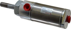 Norgren - 1" Stroke x 1-3/4" Bore Double Acting Air Cylinder - 1/4 Port, 1/2-20 Rod Thread - All Tool & Supply