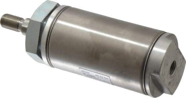 Norgren - 1" Stroke x 2" Bore Single Acting Air Cylinder - 1/4 Port, 1/2-20 Rod Thread - All Tool & Supply