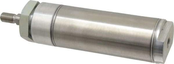 Norgren - 3" Stroke x 2" Bore Double Acting Air Cylinder - 1/4 Port, 1/2-20 Rod Thread - All Tool & Supply