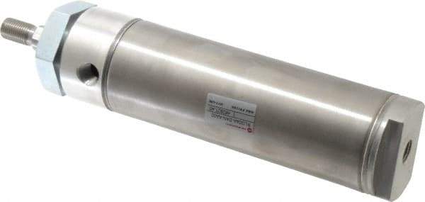 Norgren - 4" Stroke x 2" Bore Double Acting Air Cylinder - 1/4 Port, 1/2-20 Rod Thread - All Tool & Supply