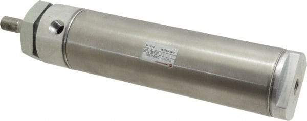 Norgren - 5" Stroke x 2" Bore Double Acting Air Cylinder - 1/4 Port, 1/2-20 Rod Thread - All Tool & Supply