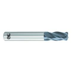 1/4" Dia. - 2-1/2" OAL - .020 CR-Solid Carbide - HP End Mill-4 FL - All Tool & Supply