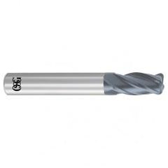 7/16 x 7/16 x 1 x 2-3/4 4Fl .030 C/R Carbide End Mill - WXL - All Tool & Supply