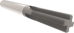 Allied Machine and Engineering - 3/8-16 BSW, 0.2756" Cutting Diam, 5 Flute, Solid Carbide Helical Flute Thread Mill - Internal/External Thread, 9/16" LOC, 64mm OAL, 8mm Shank Diam - All Tool & Supply