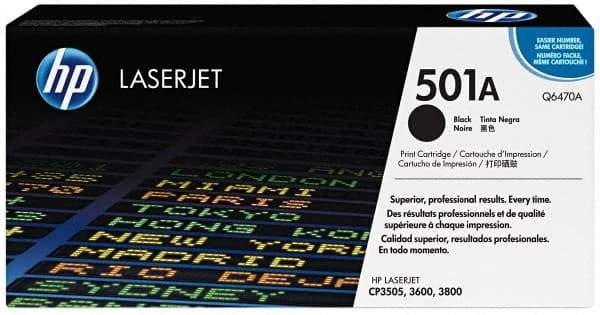 Hewlett-Packard - Black Toner Cartridge - Use with HP Color LaserJet 3600 - All Tool & Supply