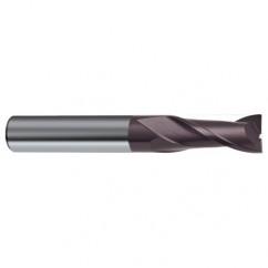 20mm Dia. x 104mm Overall Length 2-Flute Square End Solid Carbide SE End Mill-Round Shank-Center Cut-Firex - All Tool & Supply