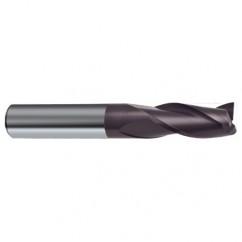 20mm Dia. x 104mm Overall Length 3-Flute Square End Solid Carbide SE End Mill-Round Shank-Center Cut-Firex - All Tool & Supply