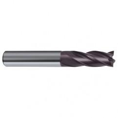 9mm Dia. x 67mm Overall Length 4-Flute Square End Solid Carbide SE End Mill-Round Shank-Center Cut-Firex - All Tool & Supply