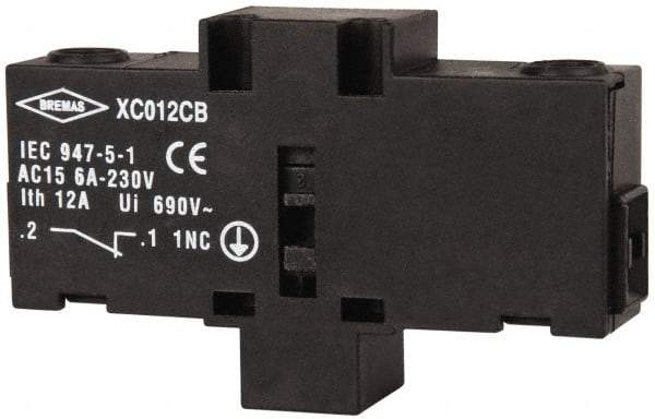 ACI - Cam and Disconnect Switch Auxiliary Contact Block - For Use with XA0633, XA0803, XA1003 - All Tool & Supply