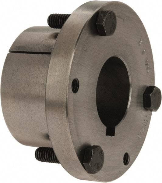 Browning - 1-7/16" Bore, 3/8" Wide Keyway, 3/16" Deep Keyway, B Sprocket Bushing - 2.557 to 2-5/8" Outside Diam, For Use with B5V Sheaves - All Tool & Supply