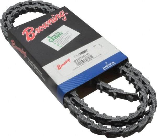 Browning - Section A, 1/2" Wide, 60" Outside Length, Adjustable Replacement Belt - Urethane, Griptwist, No. AP - All Tool & Supply