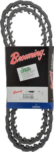 Browning - Section B, 21/32" Wide, 60" Outside Length, Adjustable Replacement Belt - Urethane, Griptwist, No. BP - All Tool & Supply