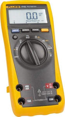 Fluke - 77-4, CAT IV, CAT III, 1,000 VAC/VDC, Digital Auto Ranging Average Responding Manual Ranging Multimeter - 50 mOhm, Measures Voltage, Capacitance, Current, Frequency, Resistance - All Tool & Supply