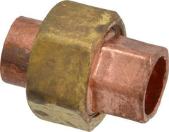 Mueller Industries - 3/8" Wrot Copper Pipe Union - C x C, Solder Joint - All Tool & Supply