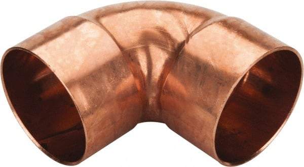 Mueller Industries - 4" Wrot Copper Pipe 90° Elbow - C x C, Solder Joint - All Tool & Supply