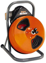 General Pipe Cleaners - Electric Battery Drain Cleaning Machine - For 3" Pipe, 75' Cable, 165 Max RPM - All Tool & Supply