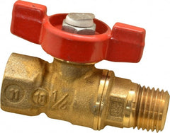 Legend Valve - 1/4" Pipe, Brass Miniature Ball Valve - All Tool & Supply