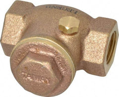 Legend Valve - 3/8" Brass Check Valve - Inline, FNPT x FNPT, 200 WOG - All Tool & Supply