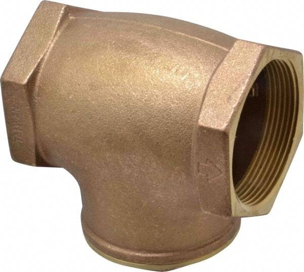 Legend Valve - 3" Brass Check Valve - Inline, FNPT x FNPT, 200 WOG - All Tool & Supply