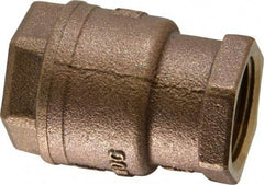 Legend Valve - 1" Bronze Check Valve - Inline, FNPT x FNPT, 250 WOG - All Tool & Supply