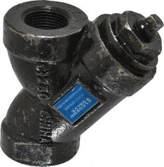 Legend Valve - 1" Pipe, FNPT Ends, Cast Iron Y-Strainer - 500 psi WOG Rating, 250 psi WSP Rating - All Tool & Supply