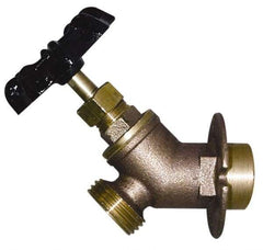 Legend Valve - 1/2" Pipe, Lead Free Brass Sillcock with Lockshield - Handwheel Handle, FNPT x MGHT End Connections, 125 psi WOG Rating - All Tool & Supply