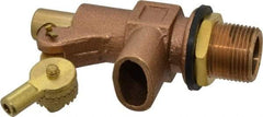 Legend Valve - 3/4" Pipe, Bronze, Mechanical Float Valve - 125 psi, MPT x Plain End Connections - All Tool & Supply