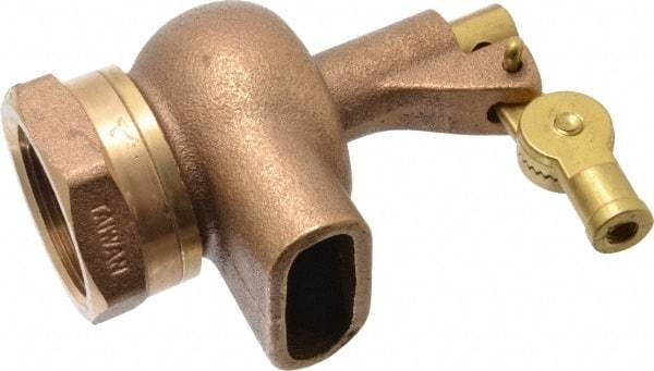 Legend Valve - 1-1/2" Pipe, Bronze, Mechanical Float Valve - 125 psi, NPTF x Plain End Connections - All Tool & Supply