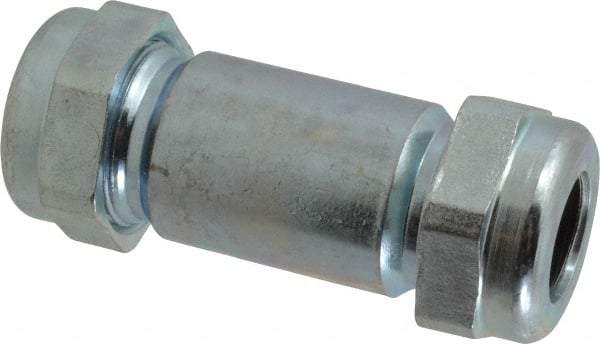 Legend Valve - 1/2" Pipe, Galvanized Compression Pipe Coupling - 200 psi WOG Rating - All Tool & Supply