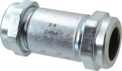 Legend Valve - 3/4" Pipe, Galvanized Compression Pipe Coupling - 200 psi WOG Rating - All Tool & Supply