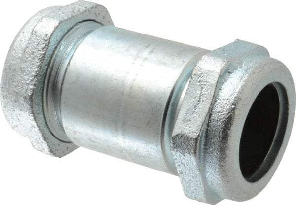 Legend Valve - 1-1/4" Pipe, Galvanized Compression Pipe Coupling - 200 psi WOG Rating - All Tool & Supply