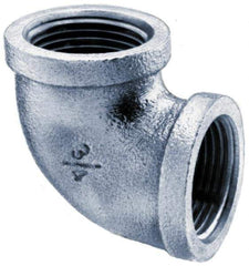 Merit Brass - 4" Grade 304 Stainless Steel Pipe 90° Elbow - FNPT x FNPT End Connections, 150 psi - All Tool & Supply