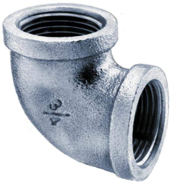 Merit Brass - 2-1/2" Grade 316 Stainless Steel Pipe 90° Elbow - FNPT x FNPT End Connections, 150 psi - All Tool & Supply