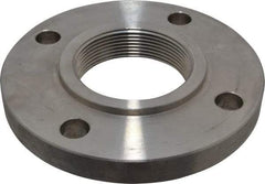 Value Collection - 3" Pipe, 7-1/2" OD, Stainless Steel, Threaded Pipe Flange - 6" Across Bolt Hole Centers, 3/4" Bolt Hole, 150 psi, Grades 316 & 316L - All Tool & Supply