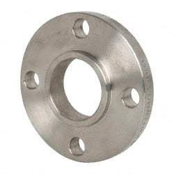 Value Collection - 2" Pipe, 6" OD, Stainless Steel, Slip On Pipe Flange - 4-3/4" Across Bolt Hole Centers, 3/4" Bolt Hole, 150 psi, Grades 316 & 316L - All Tool & Supply