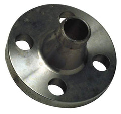 Merit Brass - 12" Pipe, 19" OD, Stainless Steel, Weld Neck Pipe Flange - 15-1/2" Across Bolt Hole Centers, 7/8" Bolt Hole, 150 psi, Grade 304 - All Tool & Supply