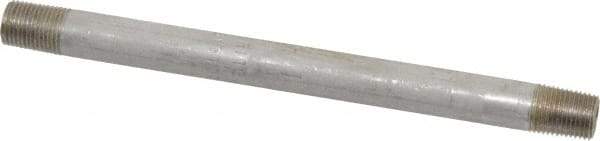 Merit Brass - Schedule 40, 1/8" Pipe x 5" Long, Grade 304/304L Stainless Steel Pipe Nipple - Welded & Threaded - All Tool & Supply