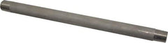 Merit Brass - Schedule 40, 1/2" Pipe x 12" Long, Grade 304/304L Stainless Steel Pipe Nipple - Welded & Threaded - All Tool & Supply