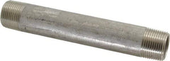 Merit Brass - Schedule 40, 3/4" Pipe x 6" Long, Grade 304/304L Stainless Steel Pipe Nipple - Welded & Threaded - All Tool & Supply