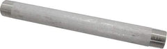 Merit Brass - Schedule 40, 1" Pipe x 12" Long, Grade 304/304L Stainless Steel Pipe Nipple - Welded & Threaded - All Tool & Supply