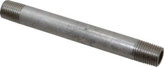 Merit Brass - Schedule 40, 1/4" Pipe x 4-1/2" Long, Grade 316/316L Stainless Steel Pipe Nipple - Welded & Threaded - All Tool & Supply