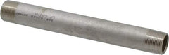 Merit Brass - Schedule 40, 3/4" Pipe x 8" Long, Grade 316/316L Stainless Steel Pipe Nipple - Welded & Threaded - All Tool & Supply