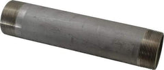 Merit Brass - Schedule 40, 2" Pipe x 10" Long, Grade 316/316L Stainless Steel Pipe Nipple - Welded & Threaded - All Tool & Supply