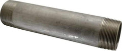 Merit Brass - Schedule 40, 2-1/2" Pipe x 12" Long, Grade 316/316L Stainless Steel Pipe Nipple - Welded & Threaded - All Tool & Supply