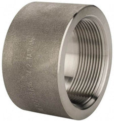 Merit Brass - 2" Grade 316/316L Stainless Steel Pipe Half Coupling - FNPT End Connections, 3,000 psi - All Tool & Supply